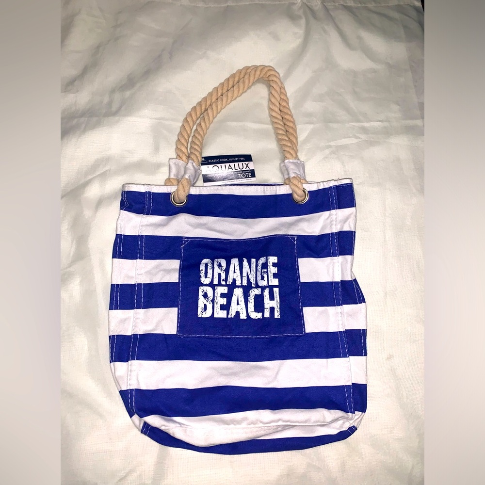 Aqualux canvas tote bag
